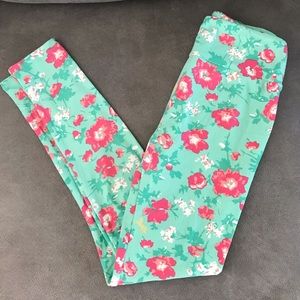 Floral LulaRoe leggings